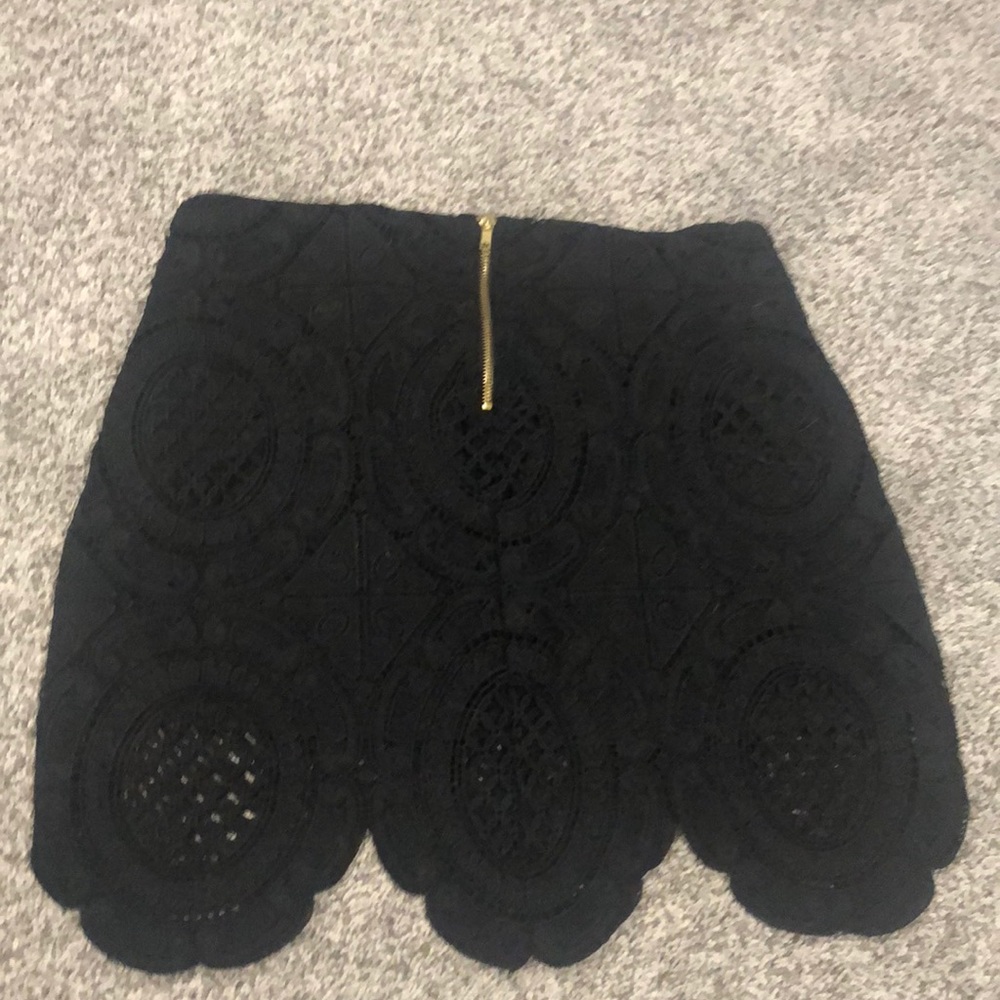 ⚡️2/$10: Xhilaration Black Lace Skirt